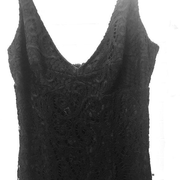 Sophie Sitbon Paris ♥️Long Black Crochet Mermaid Style Long Gorgeous Dress 38 - Picture 6 of 16